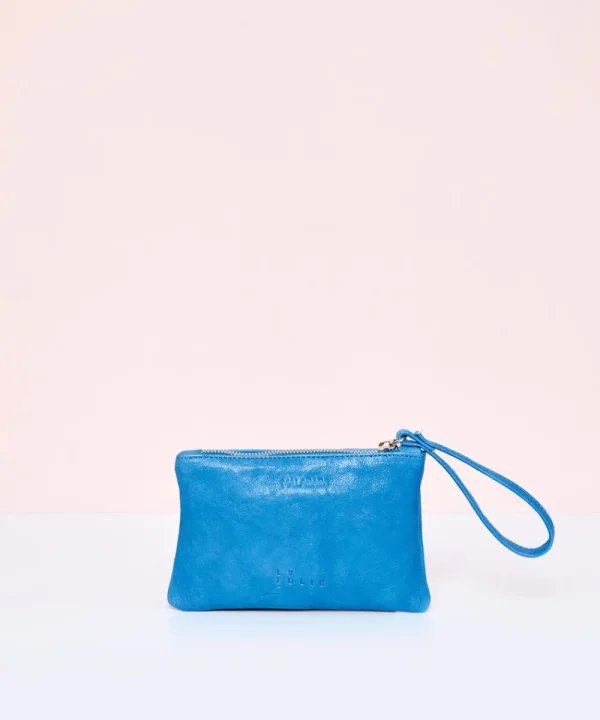 MALABABA Bags>ESTUCHE TETE DE MORT PEQUEÑO LA FOLIE AZUL