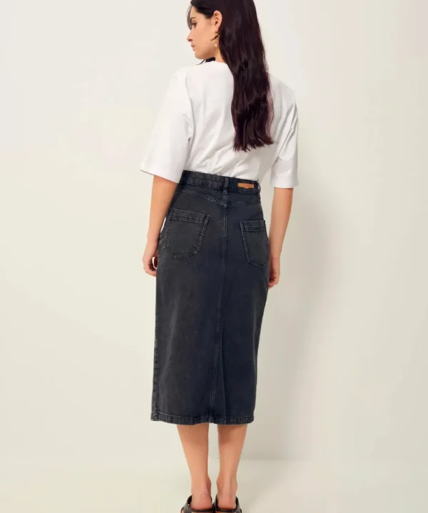 SESSUN Skirts>FALDA AMADEO NEGRO