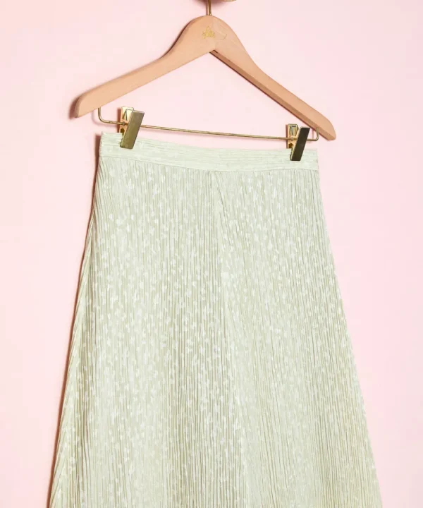 MASSCOB Skirts>FALDA BLANDA ECRU