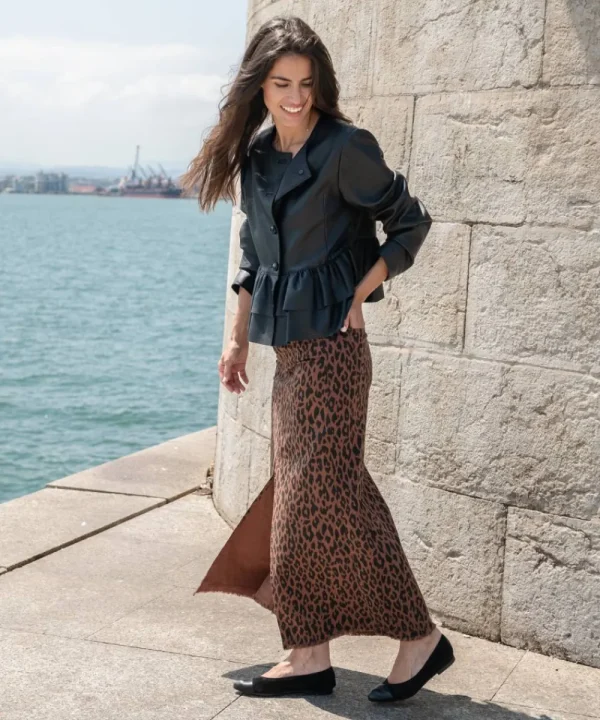 LFC Skirts>FALDA FIOONA ANIMAL PRINT