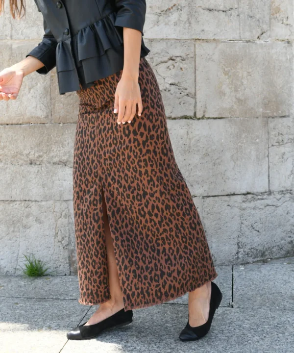 LFC Skirts>FALDA FIOONA ANIMAL PRINT