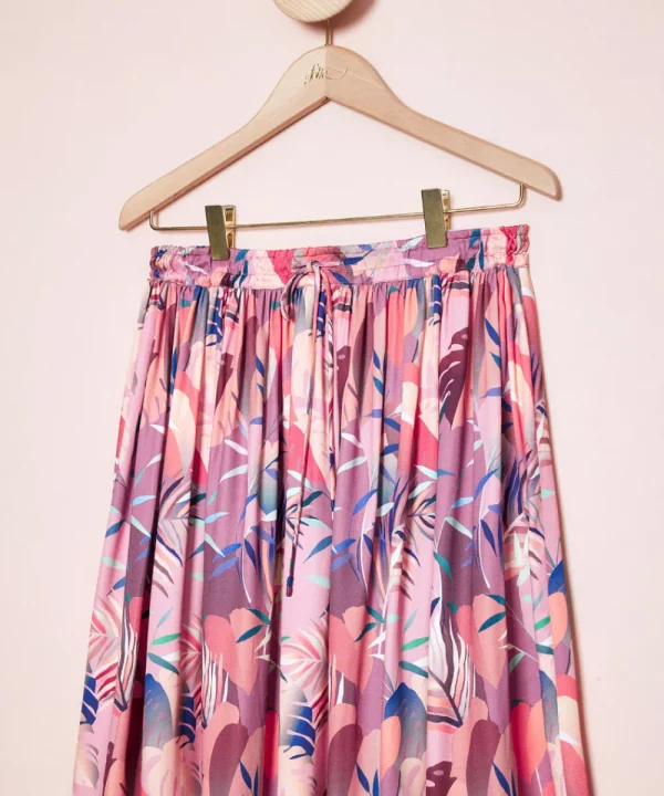 LFC Skirts>FALDA TEMPLE ROSA