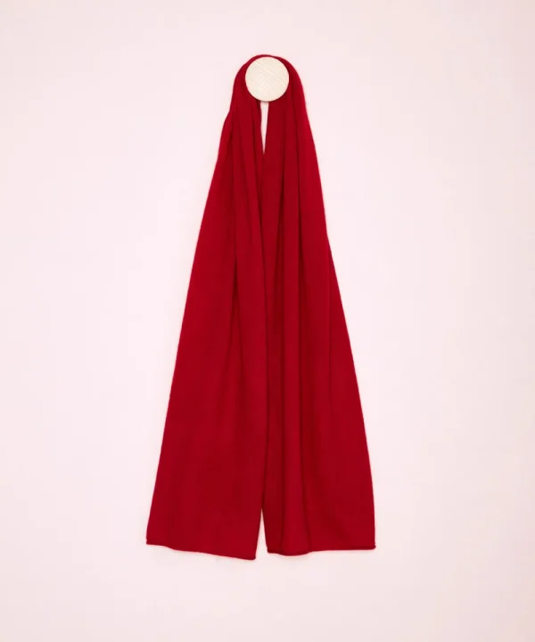 ABSOLUT CASHEMERE Foulards>FOULARD ANAIS ROJO