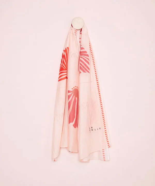 MAITANE BILBAO Foulards>FOULARD BREATHE - LA FOLIE BY MAITANE BI UNICO