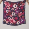 MARADJI Foulards>FOULARD FLOWER POWER NAVY