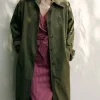 MAGNOLYA Coats>GABARDINA GEORGE VERDE