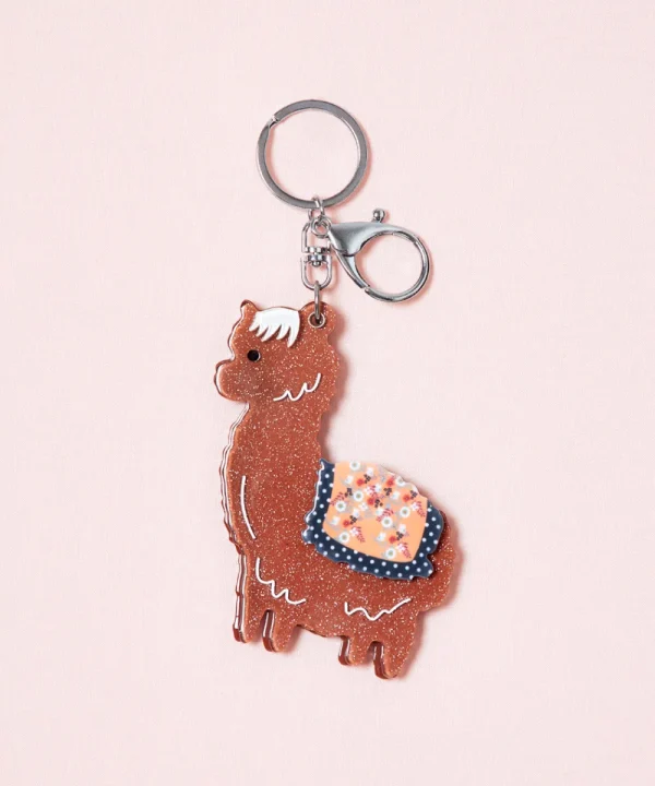 LA FOLIE Other Accessories>LLAVERO LLAMA CAMEL