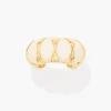 AURELIE BIDERMANN Jewellery>MANCHETTE ROSARIO ECRU