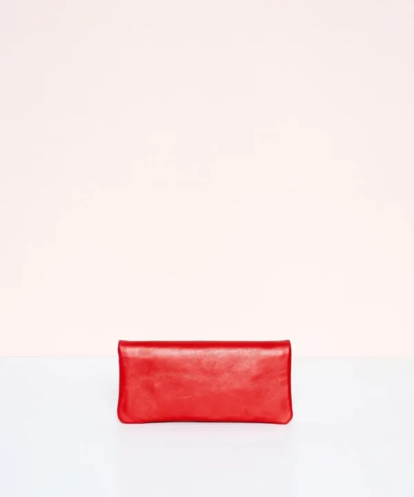 MALABABA Purses>MONEDERO TETE DE MORT - LA FOLIE BY MALA ROJO