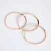 LA FOLIE Jewellery>PACK TRES PULSERAS BÚFALO FINAS MULTICOLOR