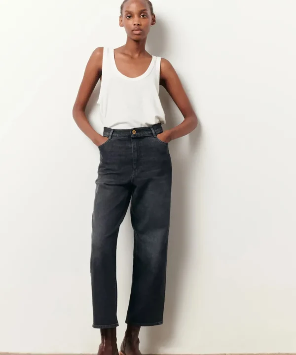 SESSUN Trousers & Shorts>PANTALON BAY CRUISE NEGRO