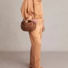 MI & CO Trousers & Shorts>PANTALON CARGO SATINADO TURBON CAMEL