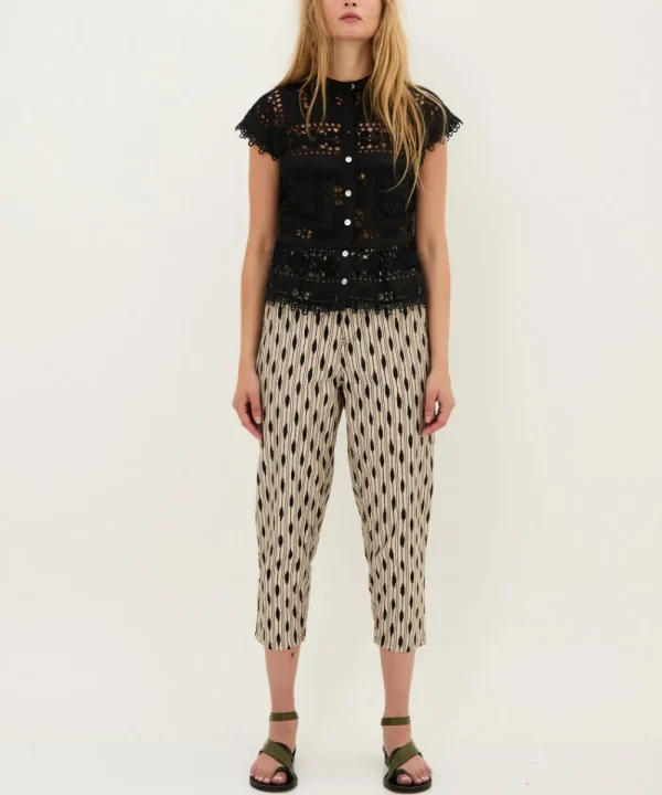 SOPHIE AND LUCIE Trousers & Shorts>PANTALON CORSE ESTAMPADO