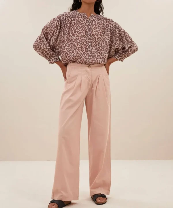 BY BAR Trousers & Shorts>PANTALON DUNE ROSA