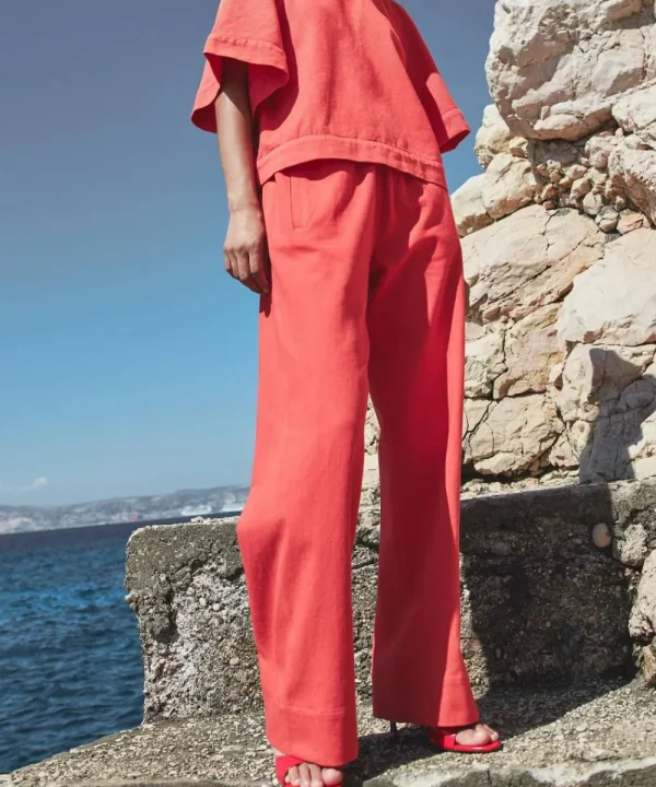 BY BAR Trousers & Shorts>PANTALON MEES ROJO