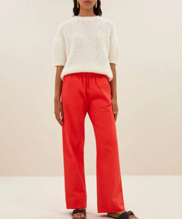 BY BAR Trousers & Shorts>PANTALON MEES ROJO