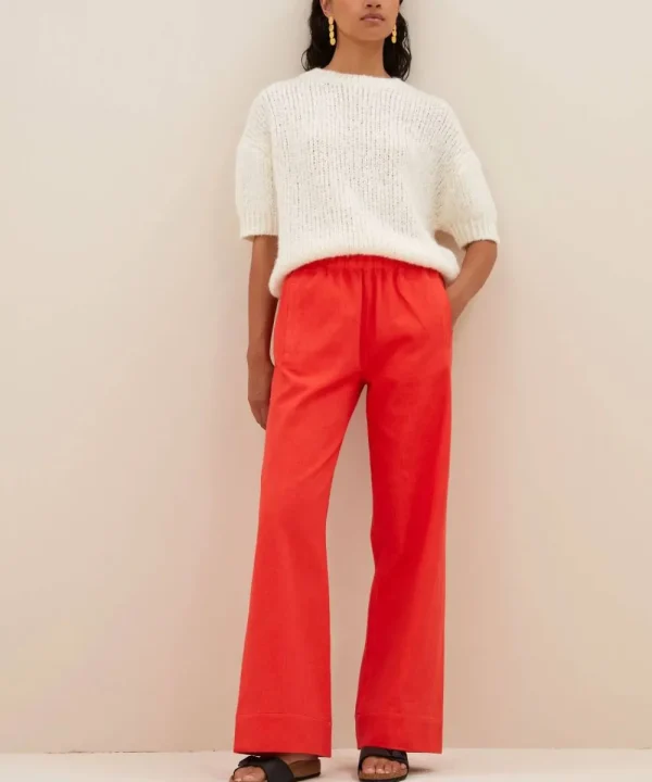 BY BAR Trousers & Shorts>PANTALON MEES ROJO