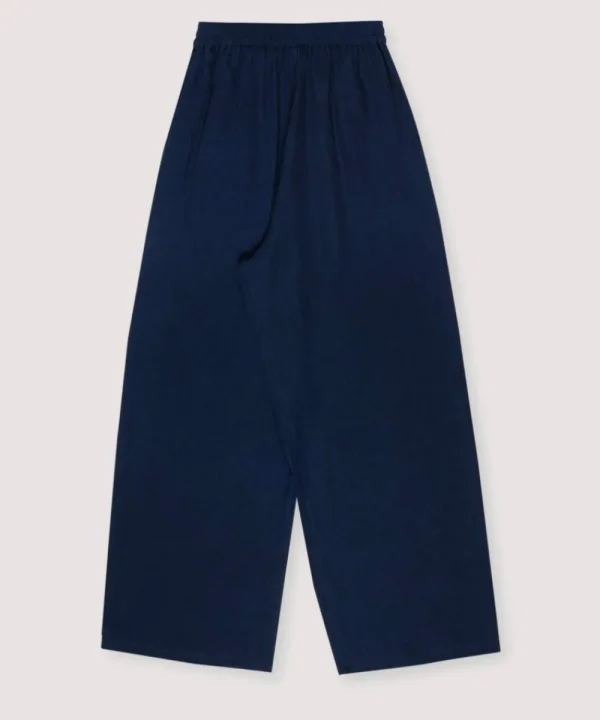 THE NEW SOCIETY Trousers & Shorts>PANTALON PALAZZO HERA NAVY