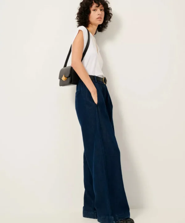 SESSUN Trousers & Shorts>PANTALON RINIM AZUL