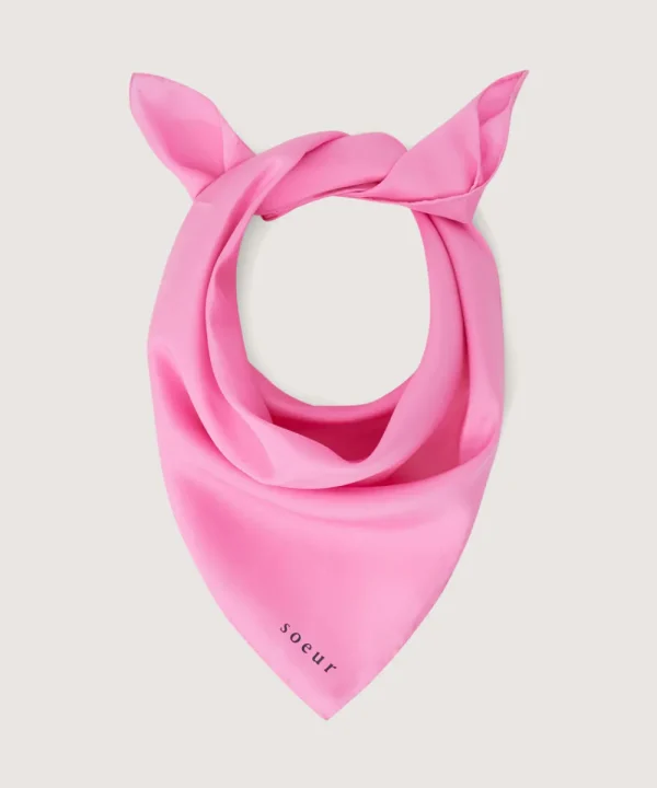 SOEUR Foulards>PAÑUELO ROSA