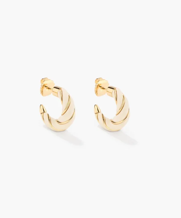 AURELIE BIDERMANN Jewellery>PENDIENTES DIANA PEQUEÑO