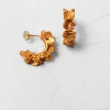 ELISE TSIKIS Jewellery>PENDIENTES HYACINTHEE DORADO