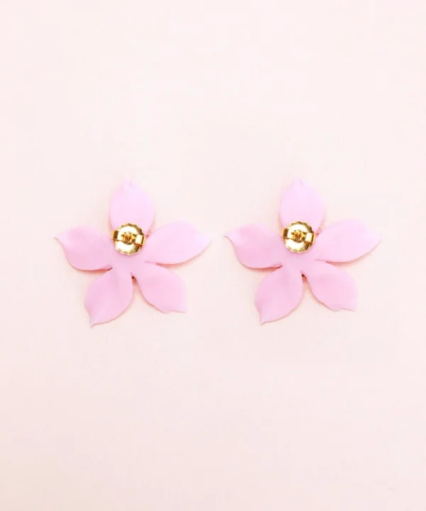 LE TOUQUET Jewellery>PENDIENTES JAZMIN - LA FOLIE BY TOUQUET ROSA