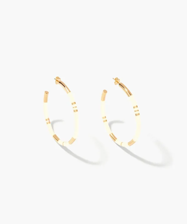 AURELIE BIDERMANN Jewellery>PENDIENTES POSITANO GRANDES