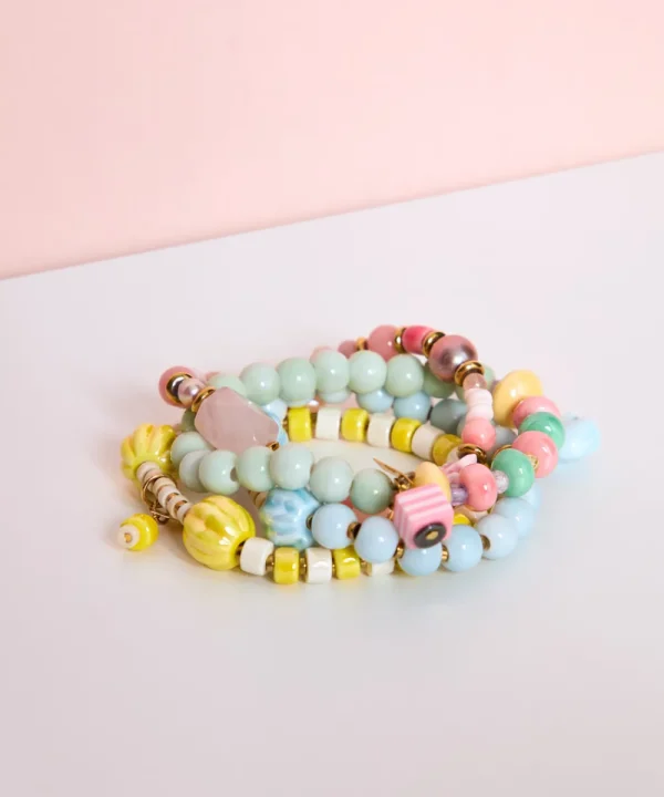 Jewellery>PULSERA GEMAS MULTICOLOR