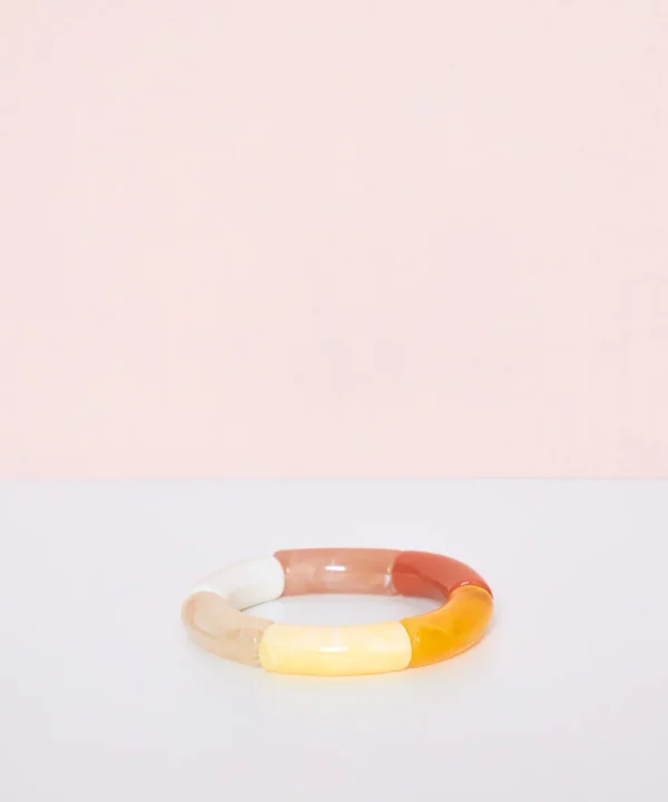 LA FOLIE Jewellery>PULSERA RESINA ELASTICA