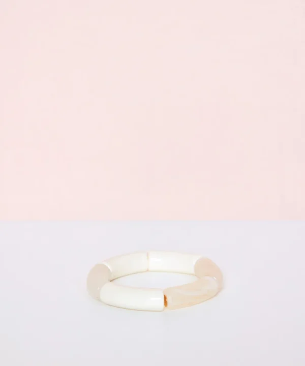 LA FOLIE Jewellery>PULSERA RESINA ELASTICA