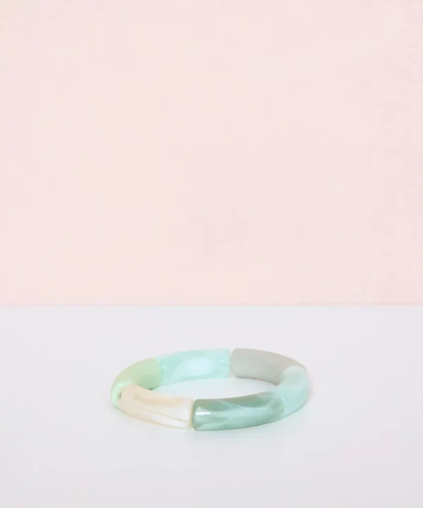 LA FOLIE Jewellery>PULSERA RESINA ELASTICA