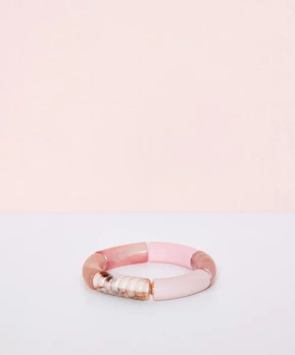 LA FOLIE Jewellery>PULSERA RESINA ELASTICA