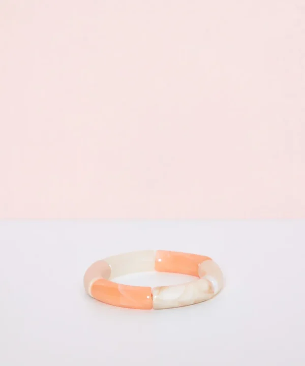 LA FOLIE Jewellery>PULSERA RESINA ELASTICA