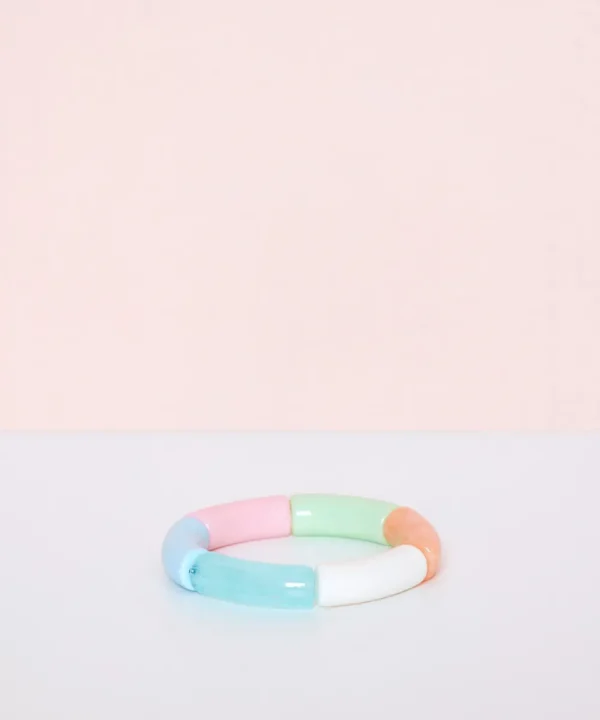 LA FOLIE Jewellery>PULSERA RESINA ELASTICA