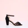 ANNIEL Heels | Sandals>SANDALIA RAINBOW 7CM TACON NEGRO