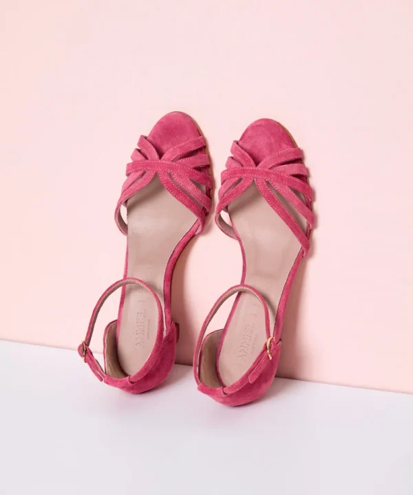 ANNIEL Heels | Sandals>SANDALIA RAINBOW TACON 5CM ROSA