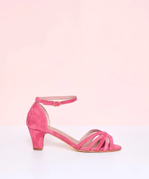 ANNIEL Heels | Sandals>SANDALIA RAINBOW TACON 5CM ROSA