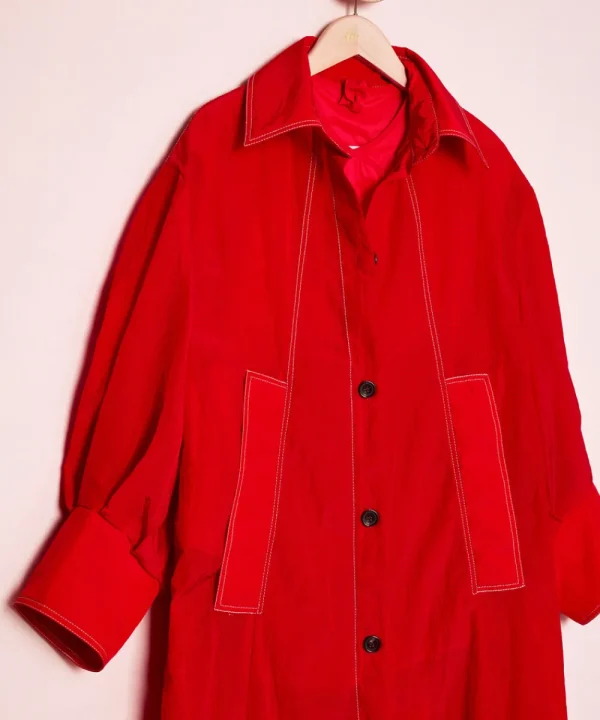 T-COAT Coats>TRENCH T81B ROJO