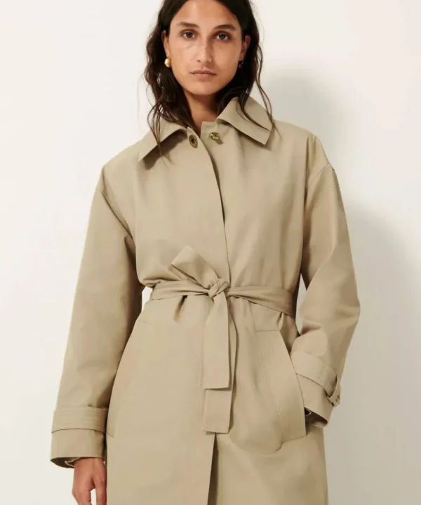 SESSUN Coats>TRENCH TRENCHLISS CAMEL