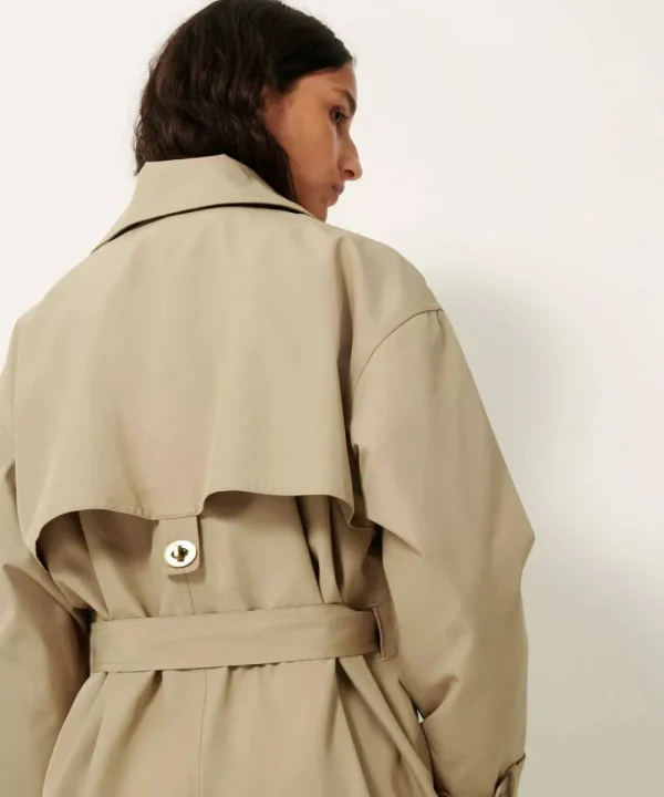 SESSUN Coats>TRENCH TRENCHLISS CAMEL