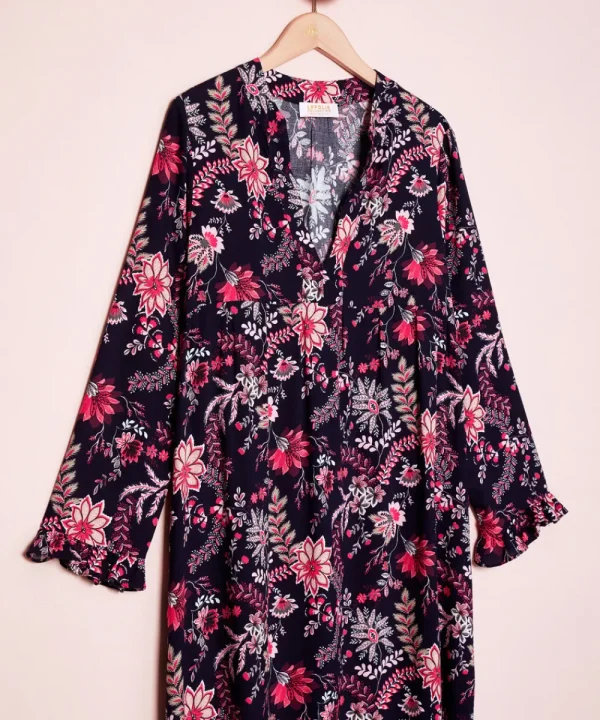 LFC Dresses>VESTIDO BOMBARDA FLORES