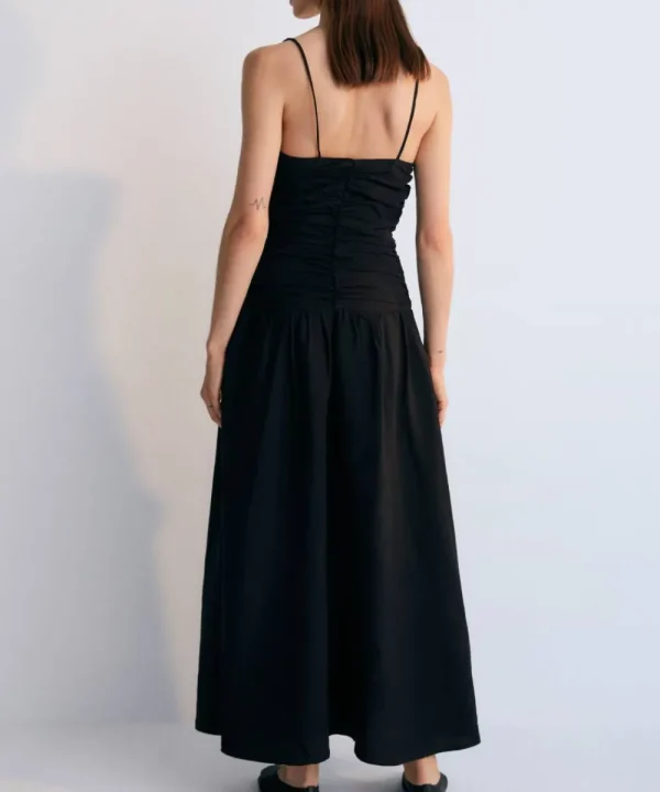 THE NEW SOCIETY Dresses>VESTIDO EROS LARGO NEGRO