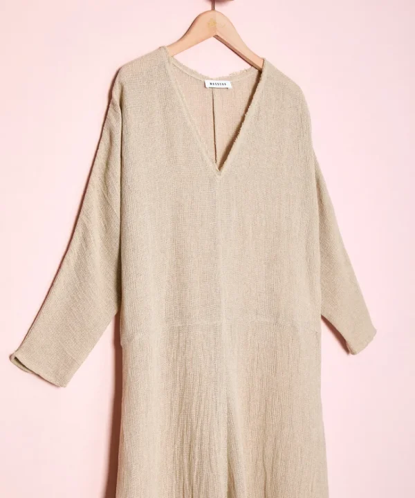 MASSCOB Dresses>VESTIDO LEIDEN NUDE