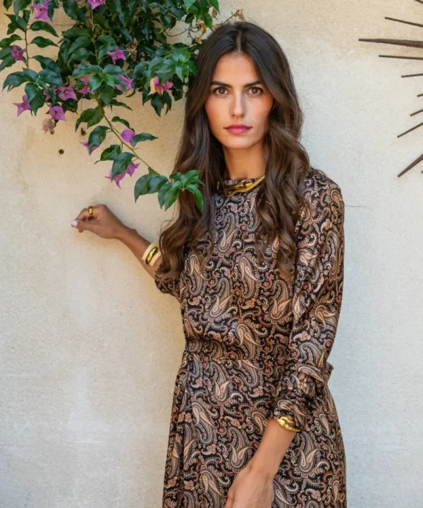 LFC Dresses>VESTIDO RIBEIRA KNOT ESTAMPADO