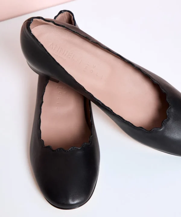 ANNIEL Shoes>ZAPATO ONDINA TACON NEGRO